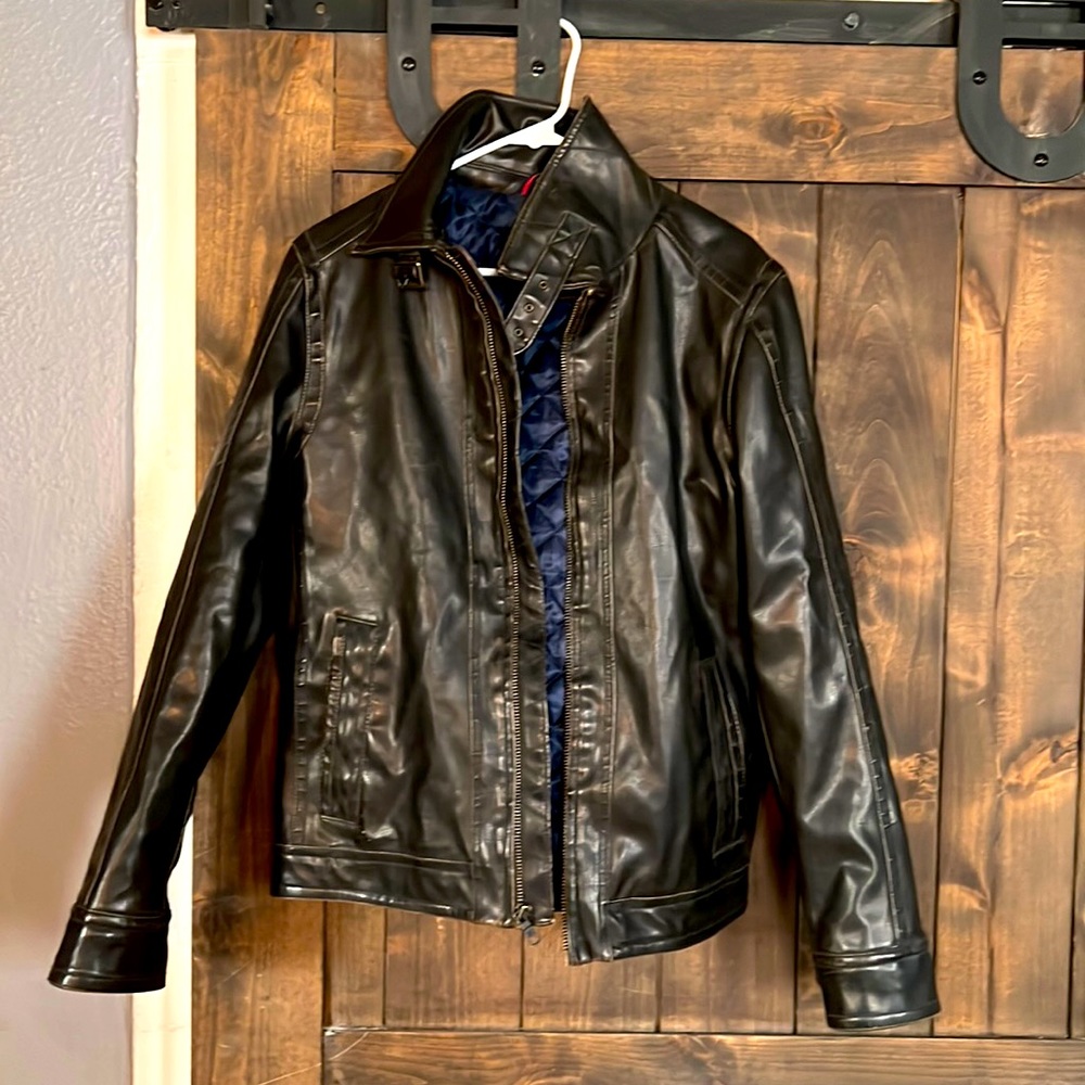 Tommy Hilfiger “Leather” Jacket
